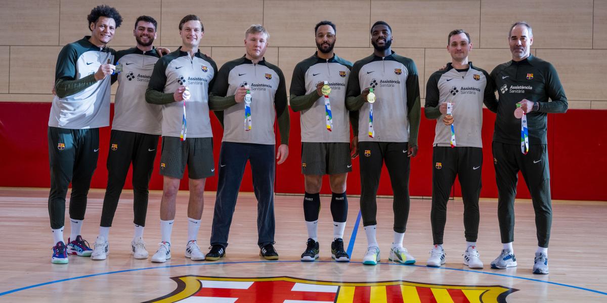 Thiagus Petrus se reincorpora al Barça tras sufrir insultos racistas con Brasil