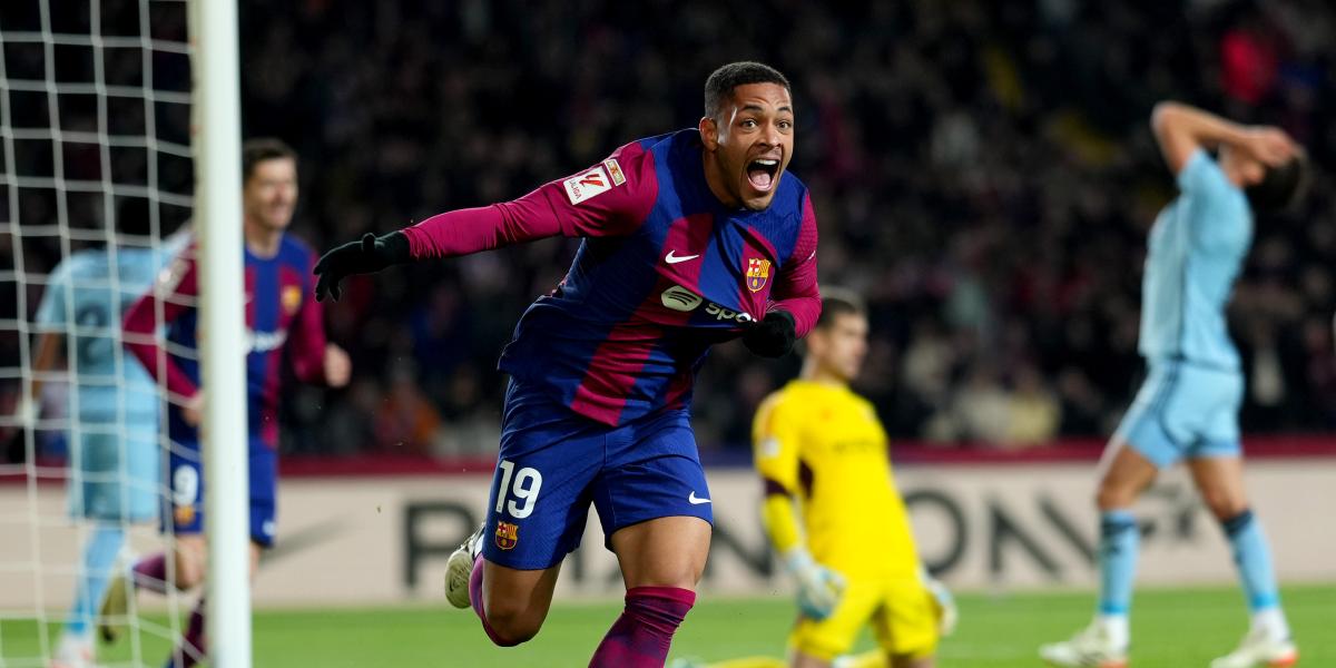 Vitor Roque se estrenó en casa como los grandes brasileños del Barça