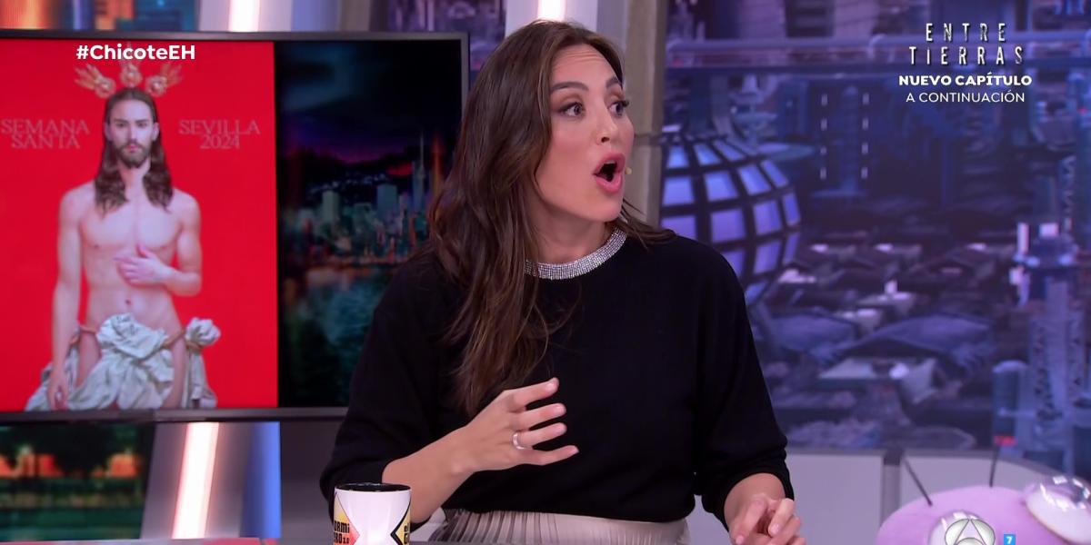 Tamara Falcó rompe su silencio y sentencia así el cartel de la Semana Santa de Sevilla en El Hormiguero