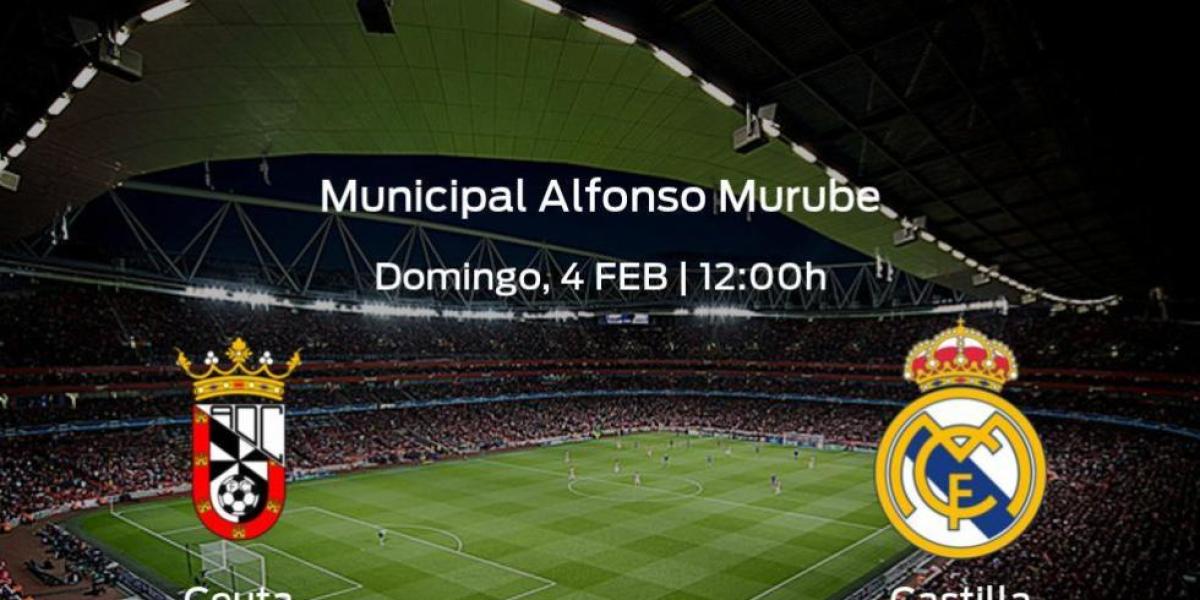 Previa del partido: el Ceuta recibe al RM Castilla