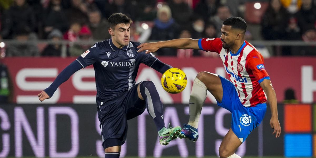 Meritorio punto en Montilivi de una Real mejor que mereció más (0-0)
