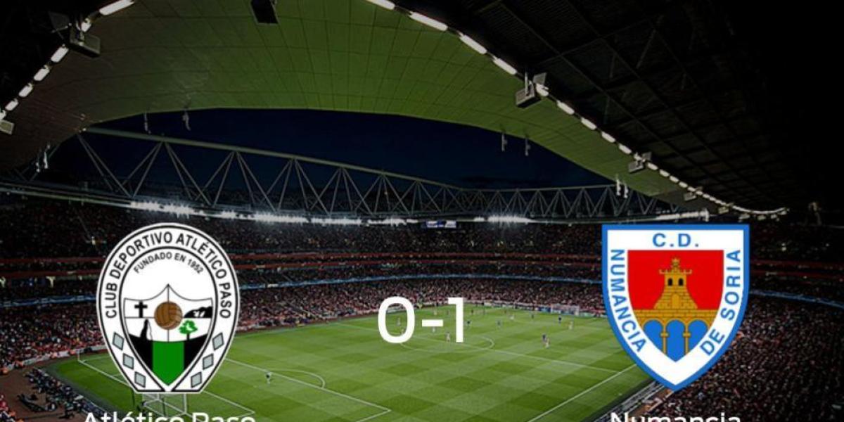 El Numancia gana 0-1 en el feudo del CD Atlético Paso