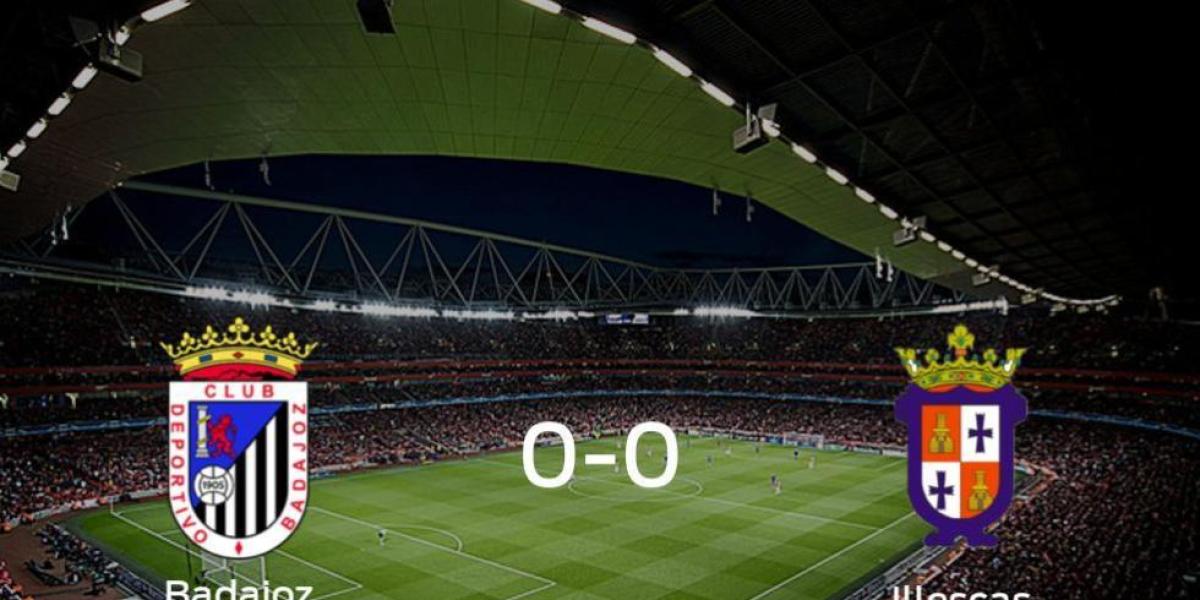 El Badajoz y el Illescas se reparten los puntos en un partido sin goles (0-0)