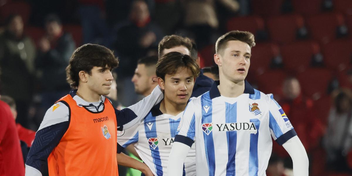 La Real sólo hizo tres cambios por segunda vez esta temporada