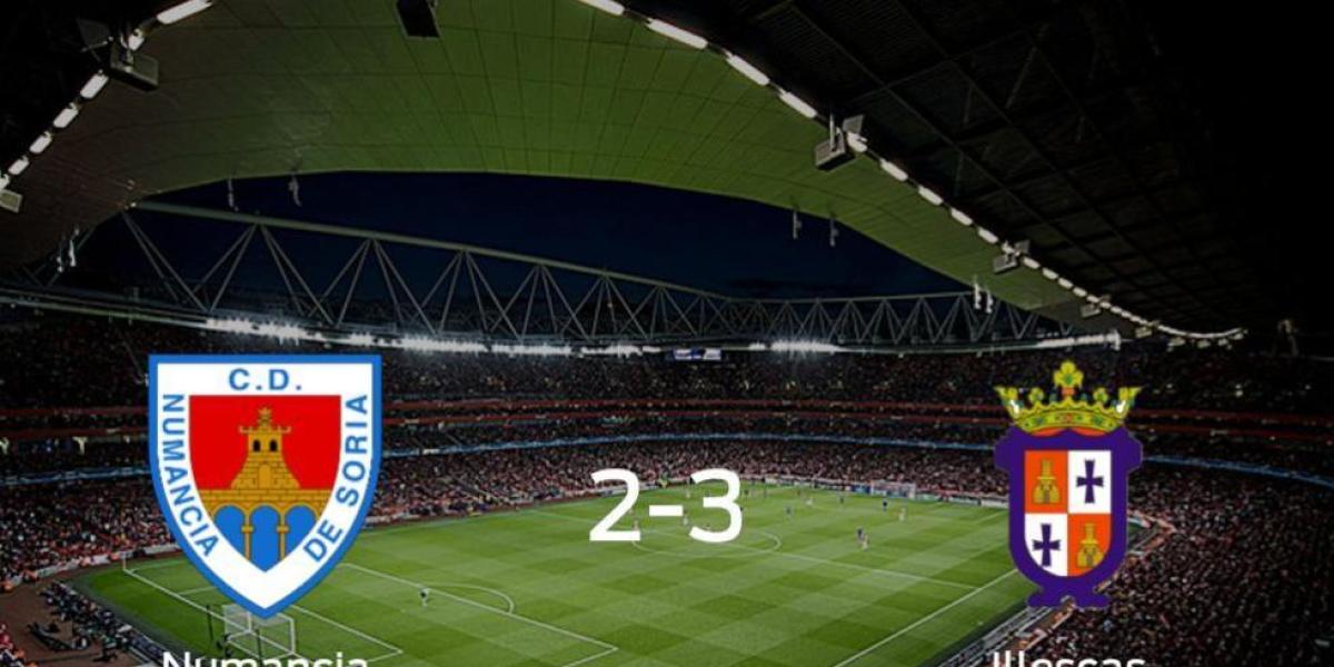 El Illescas se queda con los tres puntos tras ganar 2-3 al Numancia