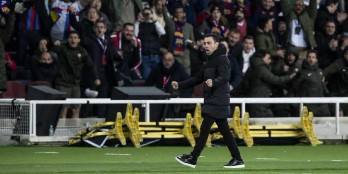 Las correcciones de Xavi pensando ya en el Nápoles