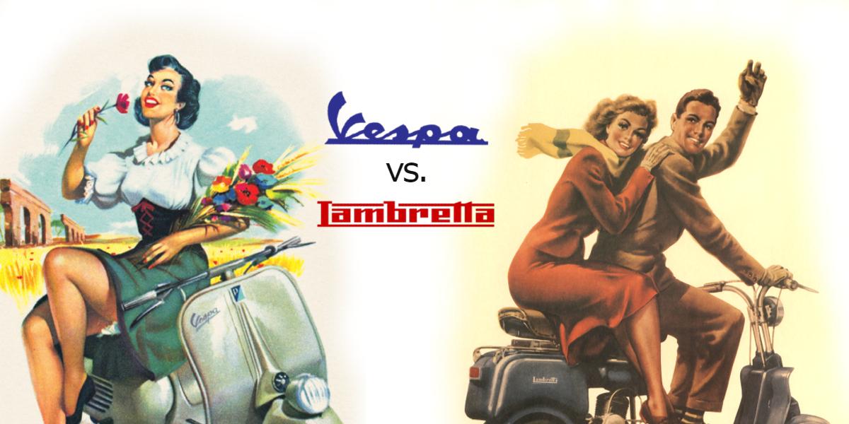 Lambretta vs. Vespa: la historia de una rivalidad