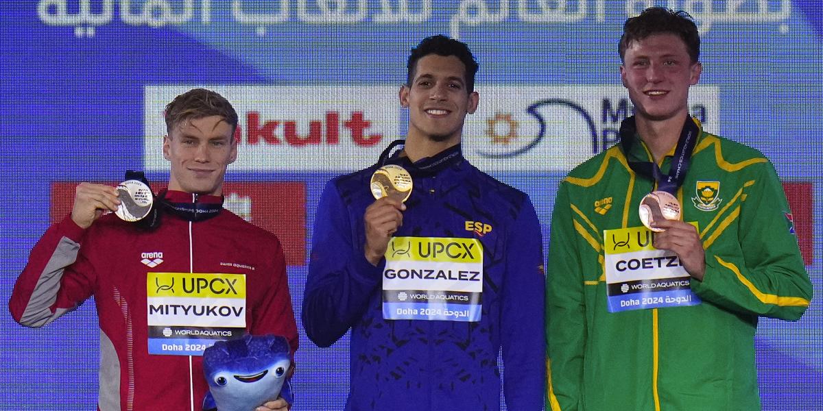 Hugo González, cuarto español con dos medallas en un mismo Mundial