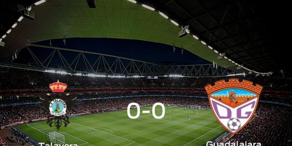 El Talavera de la Reina y el Guadalajara empatan sin goles en El Prado (0-0)