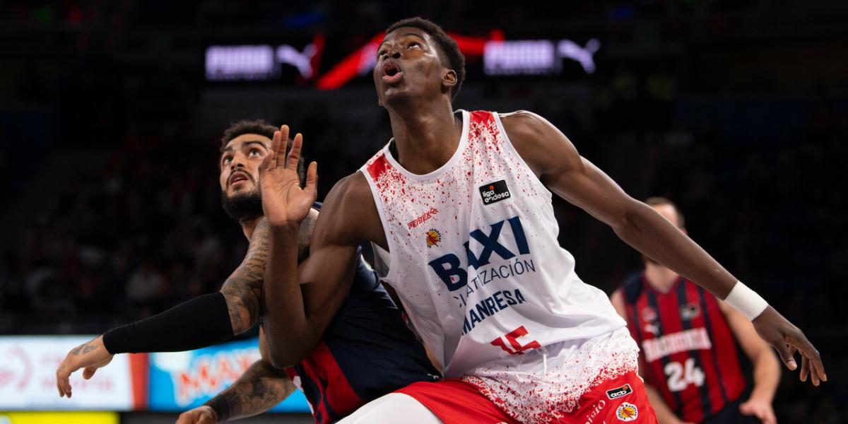 Ladji Coulibaly, del Baxi Manresa, bajo el radar de la NBA: “No sé cuál es su techo”