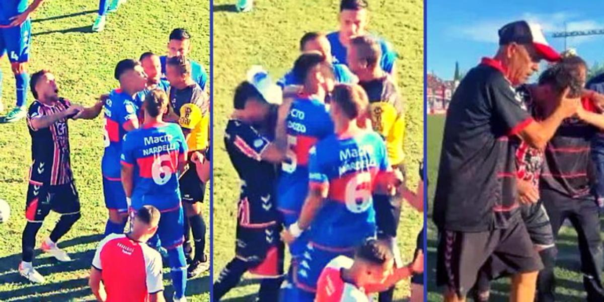 Insólito: ¿buscó ser agredido tras recibir un botellazo en un Tigre-Chacarita?