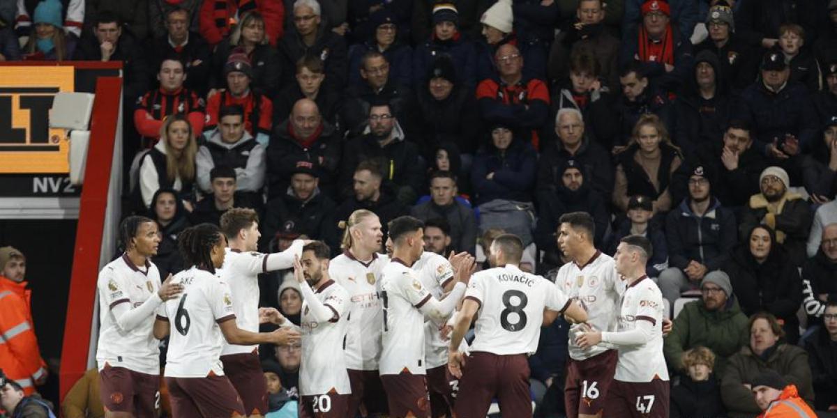 La versión más discreta del City resiste al asedio del Bournemouth
