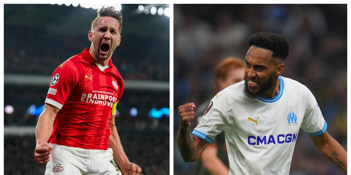 Luuk de Jong y Aubameyang, dos ex del Barça que golean a ritmo de récord