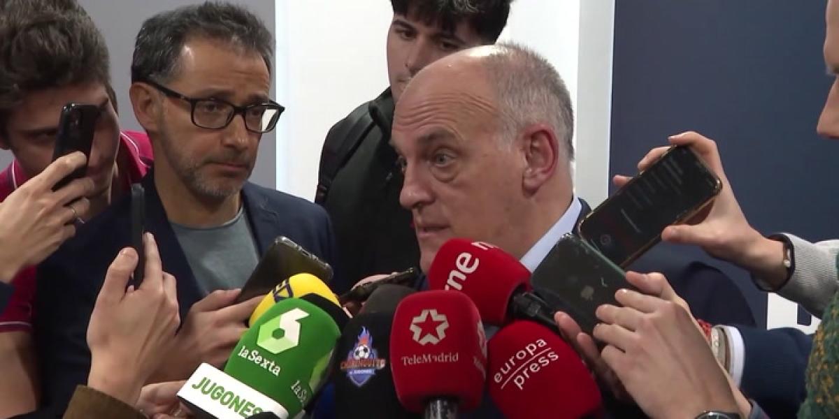 El mensaje de Tebas a Real Madrid y Athletic tras la sentencia a favor de LaLiga Impulso