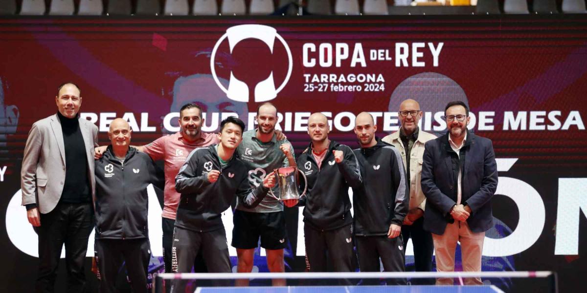 El Cajasur Priego, campeón de la Copa del Rey de tenis de mesa