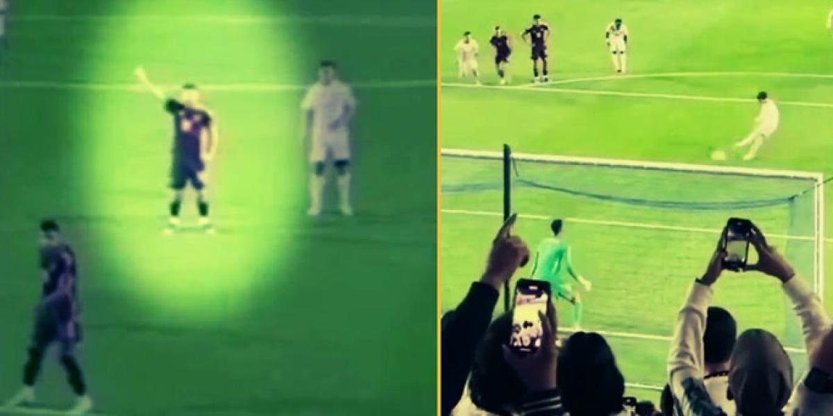 El vídeo viral de la semana: Messi le señala a su portero por dónde va a tirar Riqui Puig el penalti
