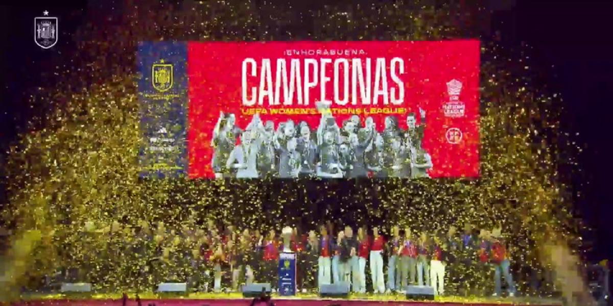 España toca el cielo con la Nations League Femenina