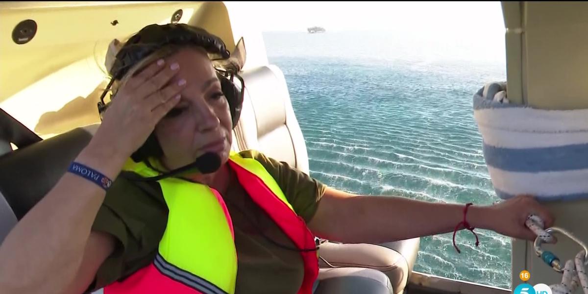 El salto del helicóptero de Carmen Borrego en Supervivientes 2024: Vete a la mierda