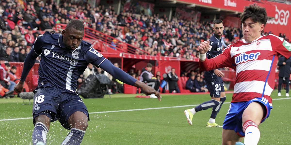Granada CF 2 - 3 Real Sociedad: resumen, resultado y goles | LaLiga EA Sports