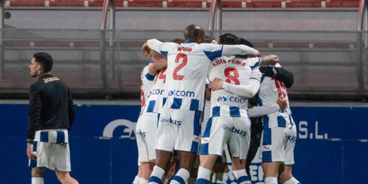 El líder Leganés vence al Amorebieta con diez