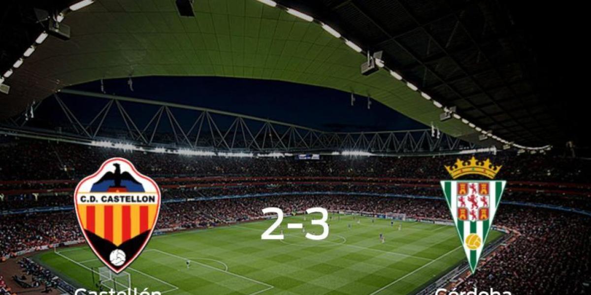 El Córdoba vence 2-3 en casa del Castellón