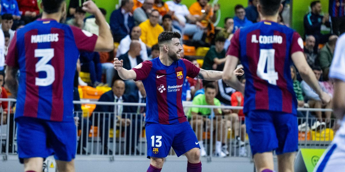 2-1: Catela lidera al Barça hacia las semis de Copa