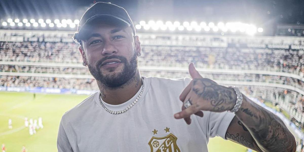 La cara más solidaria de Neymar