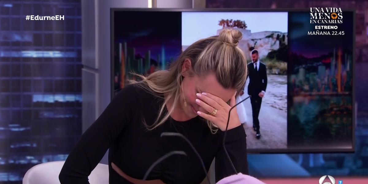 Edurne deja sin palabras a Pablo Motos al revelar lo sucedido en su boda con David de Gea