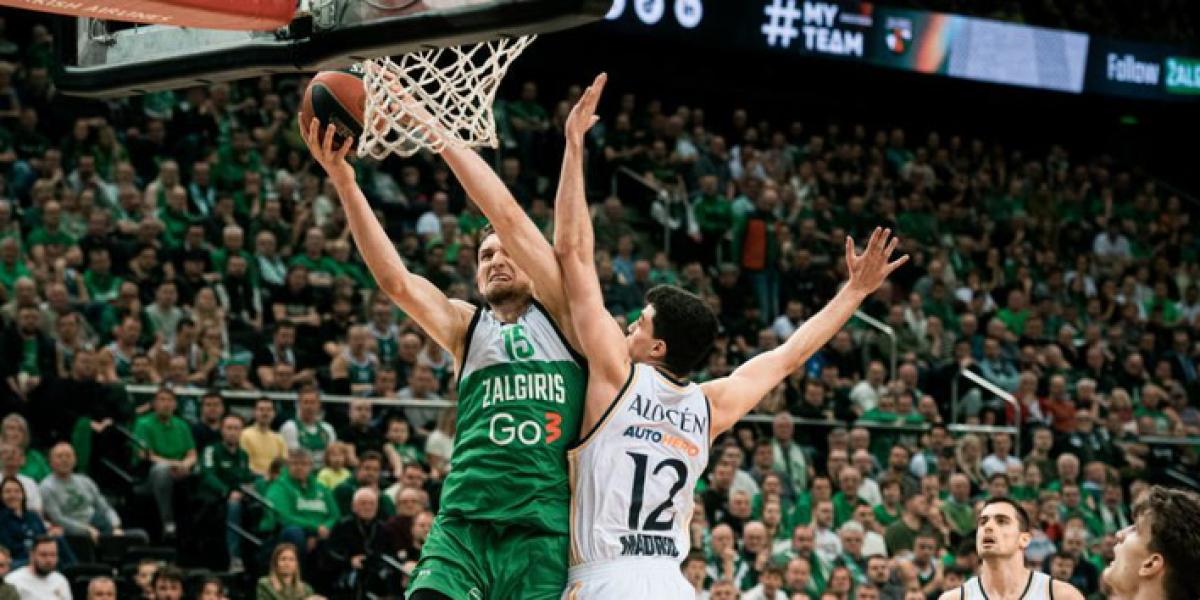 Horario y dónde ver por TV el Zalgiris - Real Madrid de la Euroliga