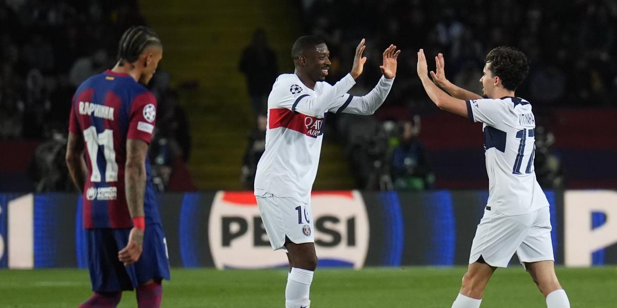 El 1x1 del PSG en Barcelona