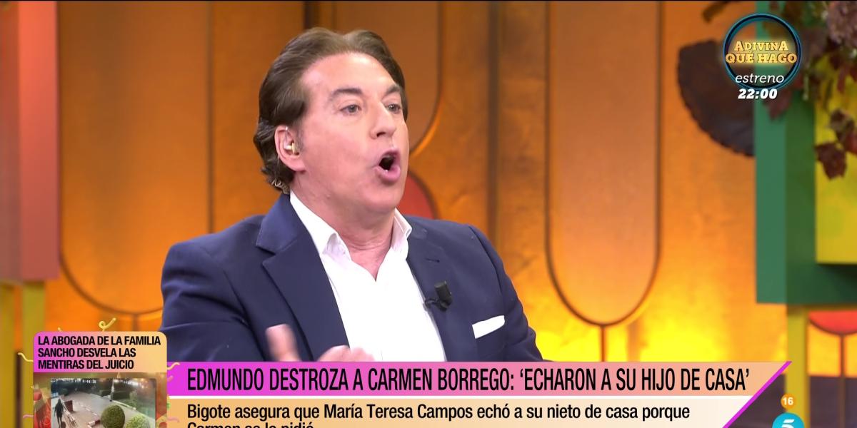 Emma García sorprende en Fiesta con este calificativo a Pipi Estrada