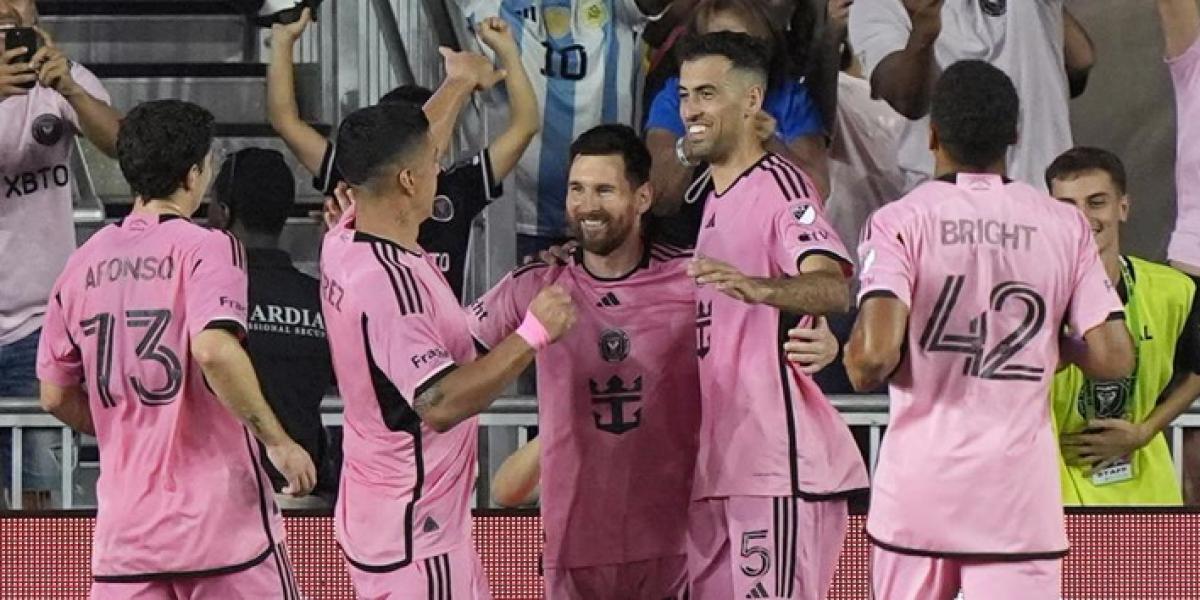 3-1: Locura Messi-Busquets para hacer líder al Inter Miami