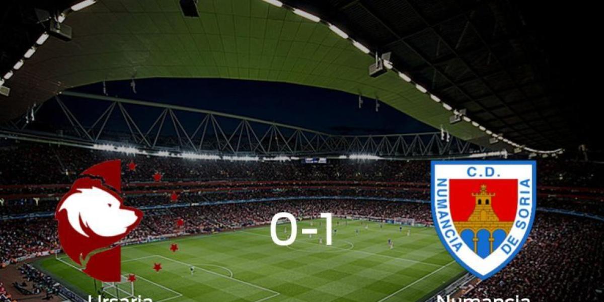 El Numancia se impone al Ursaria y consigue los tres puntos (0-1)