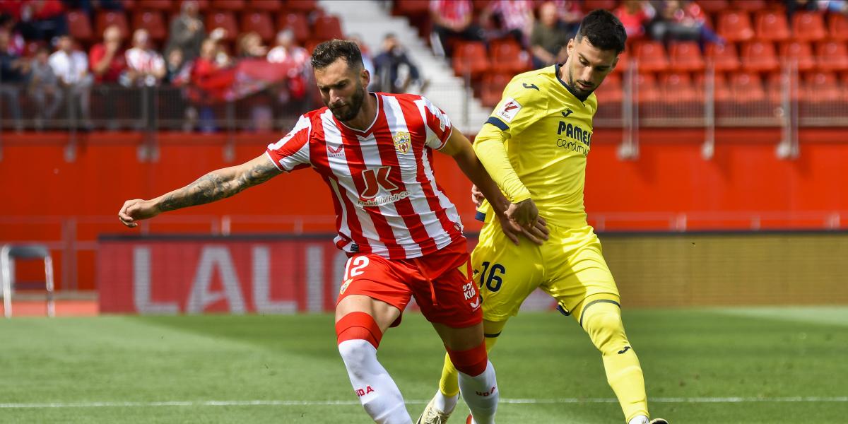 Almería-Villarreal, en imágenes