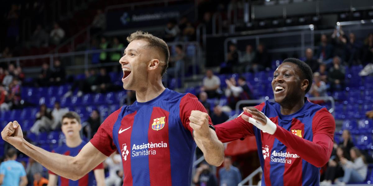 Barça - Sporting de Portugal de la Champions League de fútbol sala: dónde ver por TV y horario