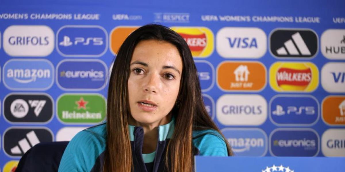 Aitana Bonmatí habló antes del partido ante el Chelsea