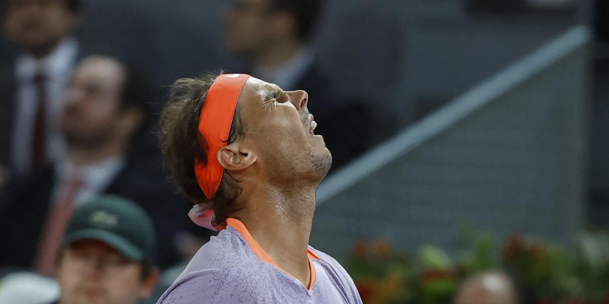 Nadal - Lehecka: resultado y resumen | Rafa se despide del Masters 1000 de Madrid de tenis