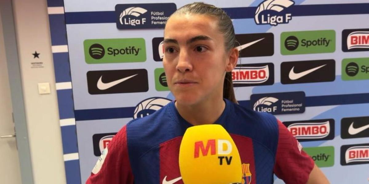 Patri y Vicky hablaron tras la goleada del Barça (8-0) al Madrid CFF
