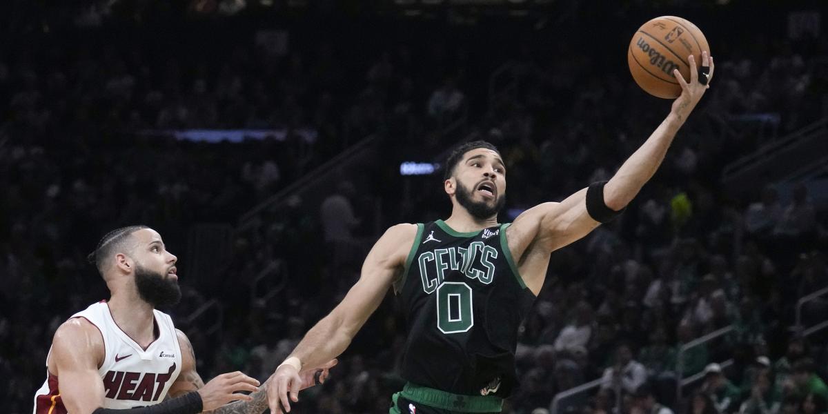 Bofetón de realidad de los Celtics a unos Heat que no tuvieron ni opción a soñar