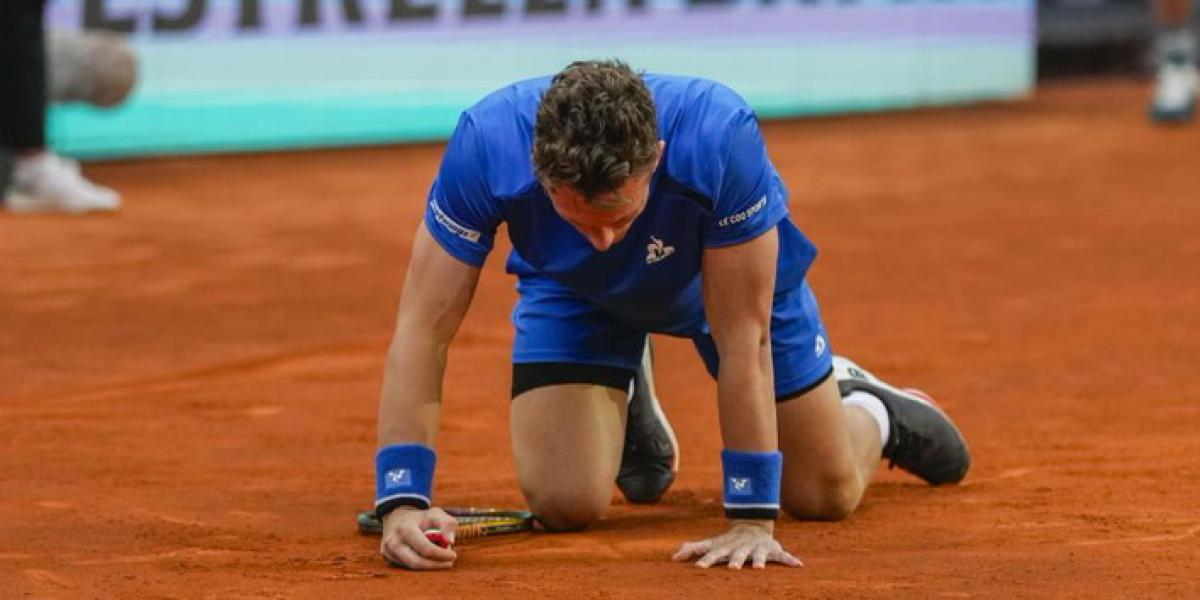 El verdugo de Rafa Nadal, nueva víctima de la maldición este año en Madrid