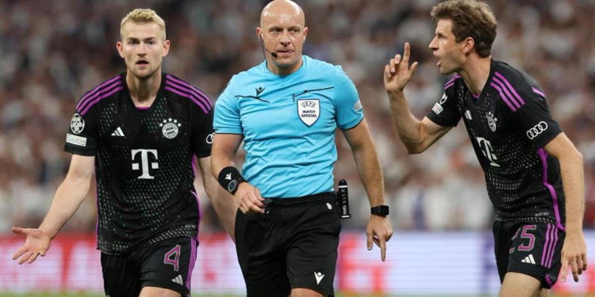 Thomas Müller, indignado con la decisión de Marciniak: Esto suele pasar en Madrid