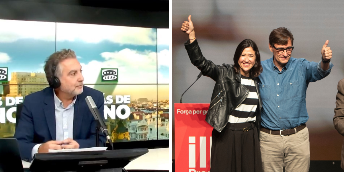 Alsina pregunta a Núria Parlon (PSC) por las presiones de Puigdemont para formar gobierno y la respuesta es contundente