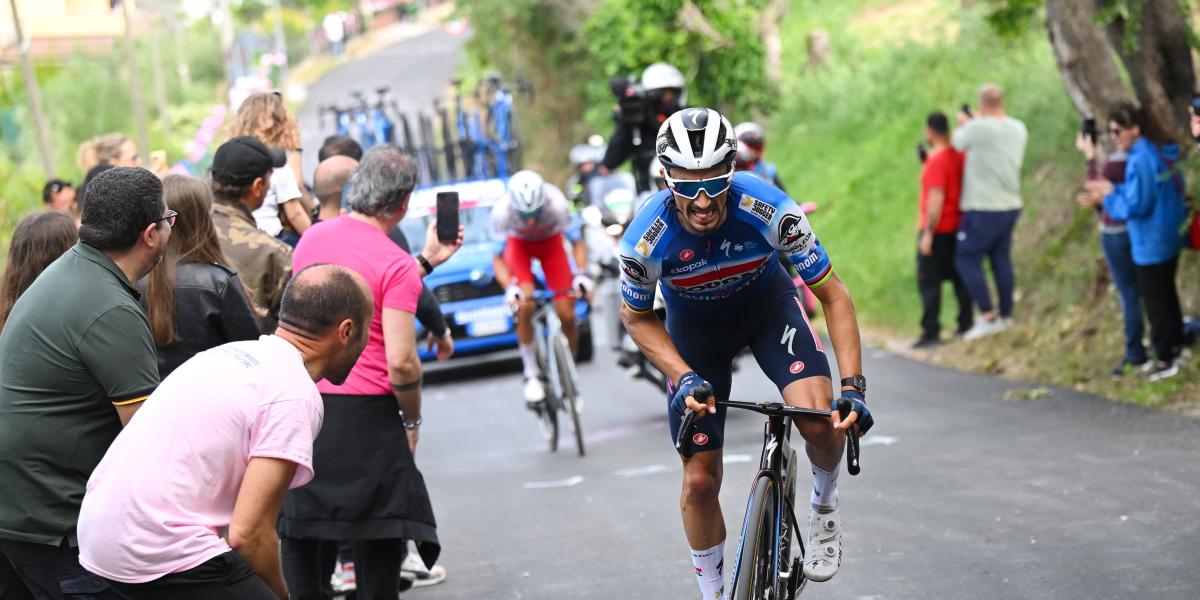 Todos los resultados y clasificaciones del Giro tras la exhibición de Alaphilippe