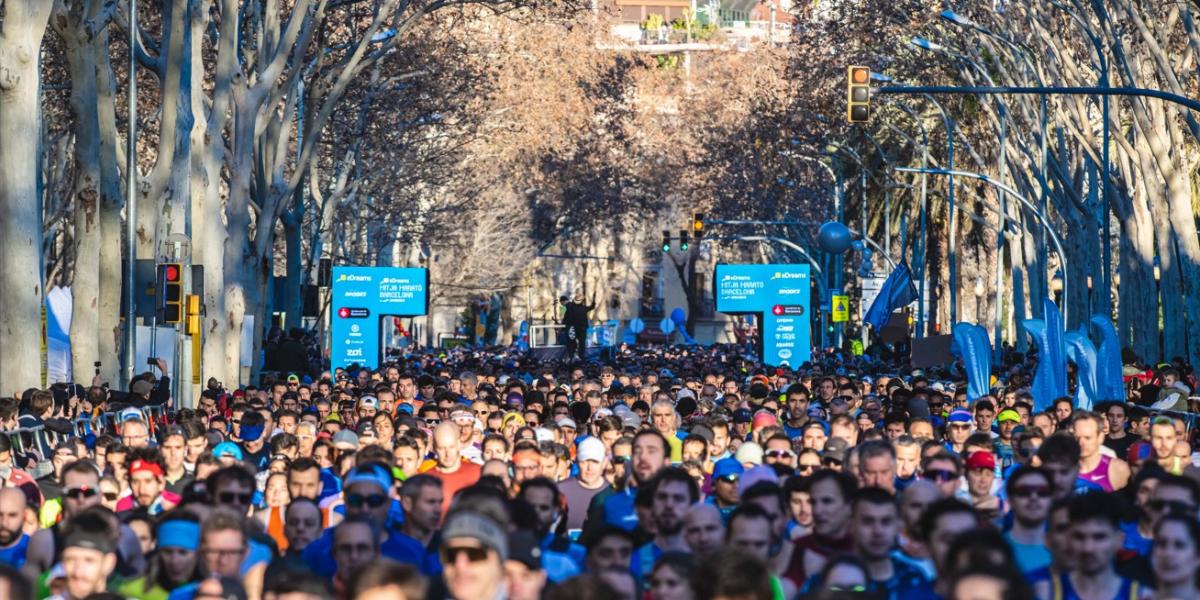 La Media Maratón Barcelona de 2025 registra 5.000 inscritos en una semana