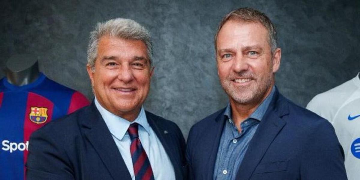 Laporta dice que a Flick le piden ganar