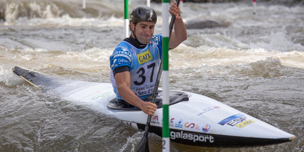 Manuel Ochoa y Miren Lezcano, eliminados en semifinales de kayak cross