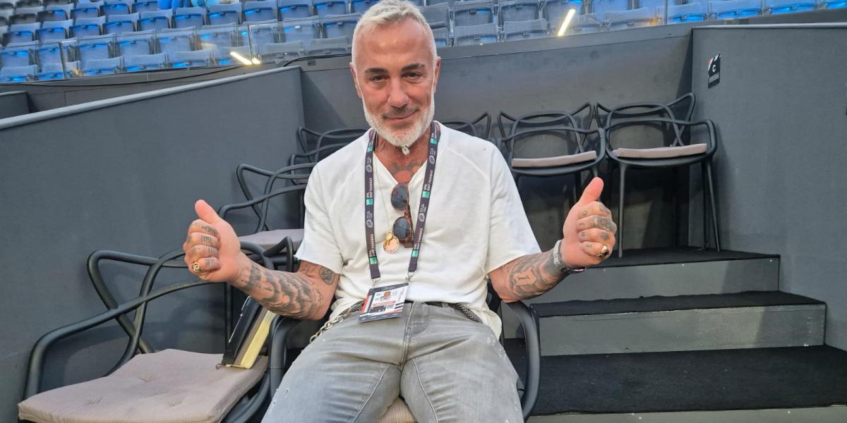 Gianluca Vacchi: Bela es más grande que Federer, jugaremos juntos el Mundial Senior