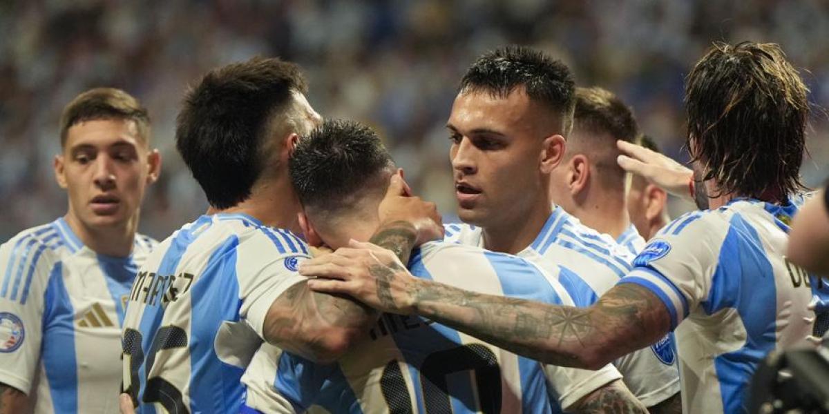 Argentina sonríe con dos pases mágicos de Messi