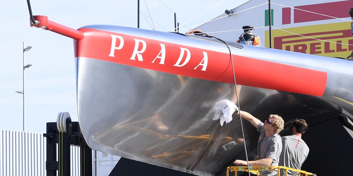 Luna Rossa su presentación, en imágenes