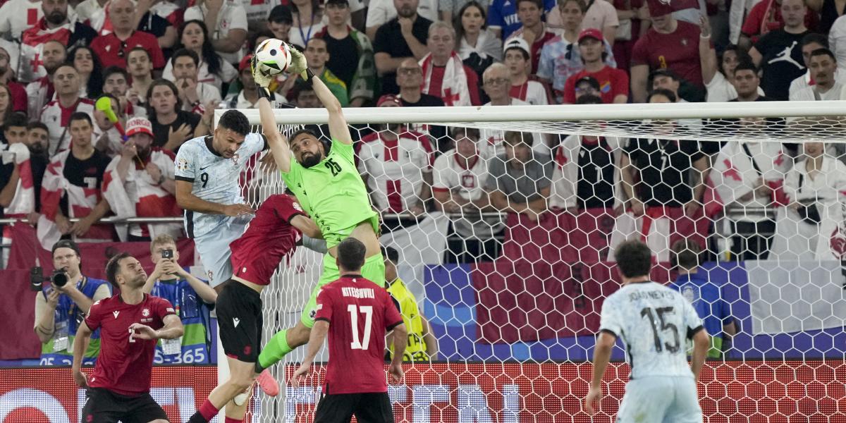 Georgia - Portugal, en imágenes